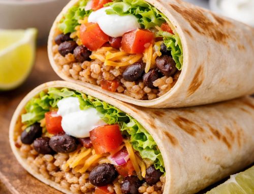 Bean and Rice Wrap Recipe by Eric Gandler