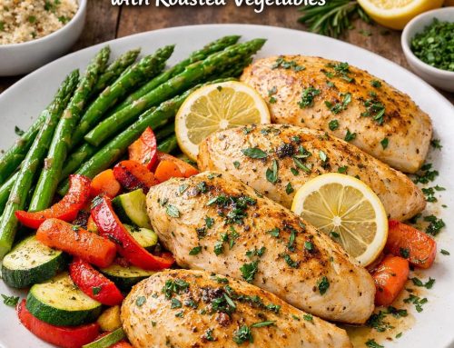 Spring Lemon Herb Chicken with Roasted Vegetables